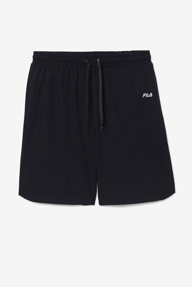 Fila Shorts Mens Black Maaz - Ireland 54937-XNPZ